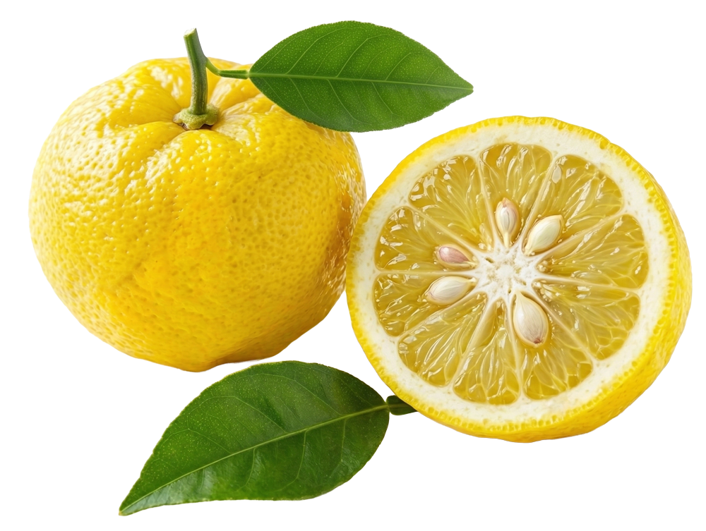 Yuzu citrus fruit